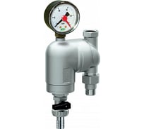Фильтр FAR 300 мкм, с манометром, Max: 95 C, 25 бар. 1/2" ВР-НР FA 39A6 12