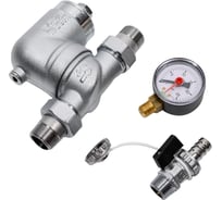 Фильтр FAR 300 мкм, с манометром, Max: 95 C, 25 бар, 3/4" НР FA 39A4 34