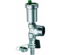 Хромированный узел с воздухоотводчиком и сливным краном FAR 1" НР FK 4071 138