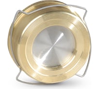 Обратный клапан FAF 2370 ду20 ру16 тарельчатый межфланцевый латунный D100-00524