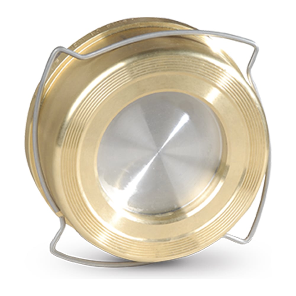 Обратный клапан FAF 2370 ду15 ру16 тарельчатый межфланцевый латунный ...