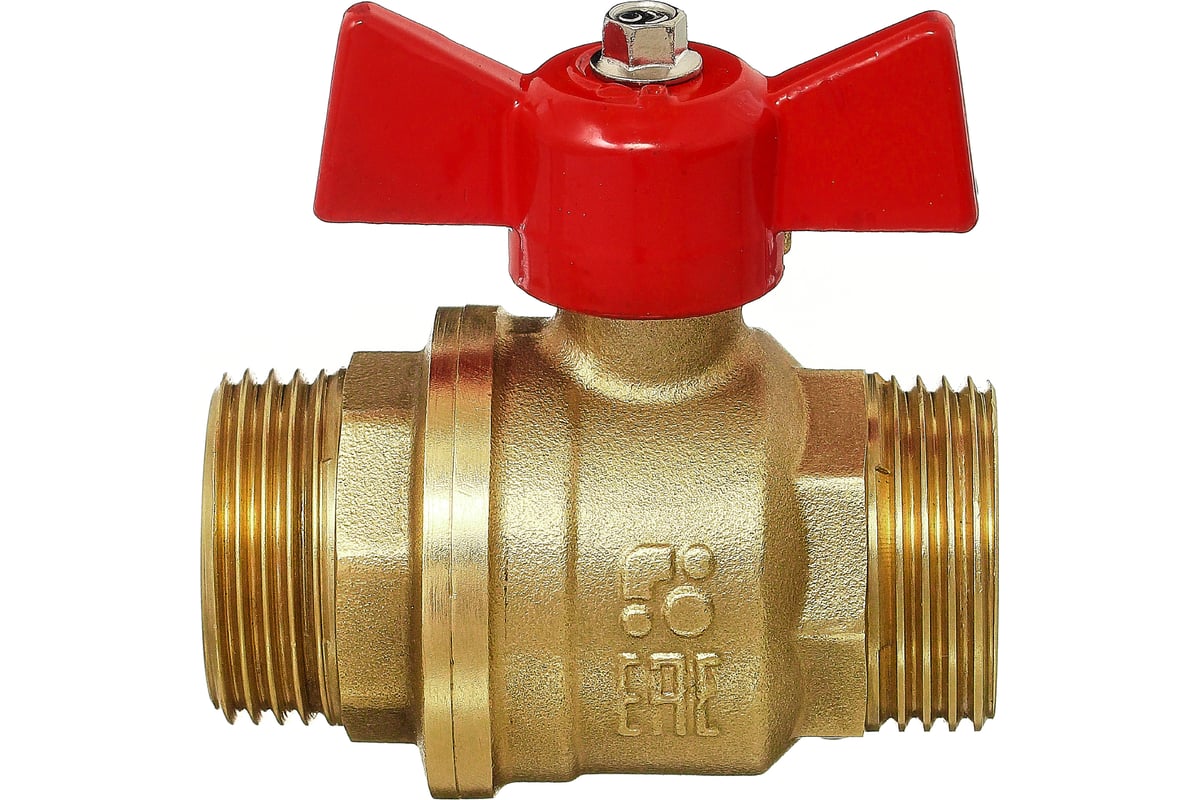 Шаровой кран БАЗ 11Б27П1 Ду15 А32/1 нр/нр бабочка PN40 серия Standart ...