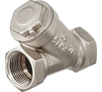 Сетчатый фильтр БАЗ никелированный Ду50 А50 угловой БАЗ.Ф.А50.50.Н