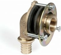 Настенный угольник Rehau В, 20х1/2, длина, мм-28, бронза RX+, для гипсокартонных плит 14563751001