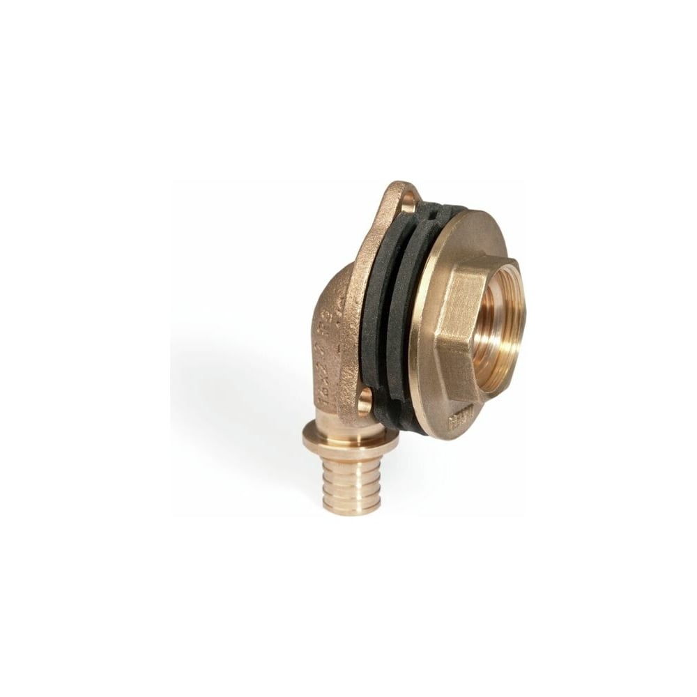 Настенный угольник Rehau В, 16х1/2, длина, мм-18, бронза RX, для ...