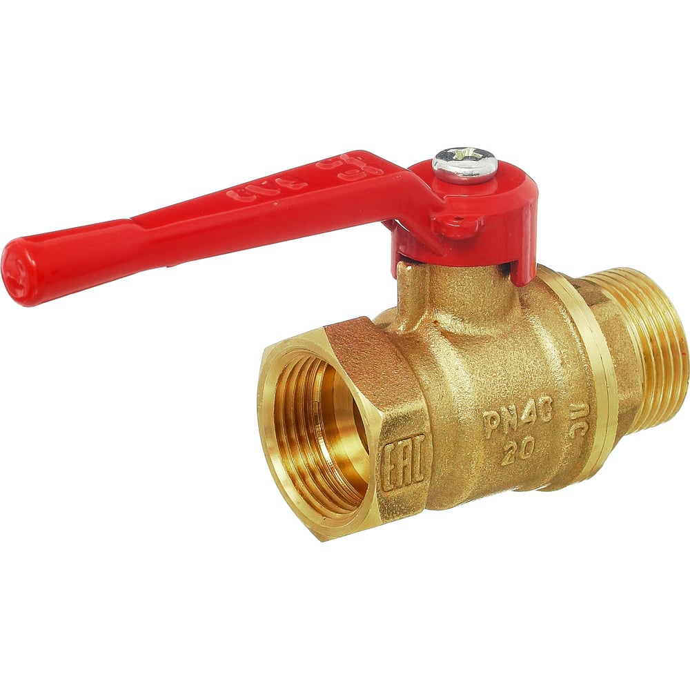 Шаровой кран БАЗ 11Б27п1 Ду32 А31 вр/нр рычаг PN40 серия Standart БАЗ ...