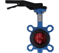 Дисковый затвор Tecofi поворотный межфланцевый tecfly с ручкой, корпус и диск ковкий чугун, манжета epdm, pn16, dn 65 RG008U292OSA79