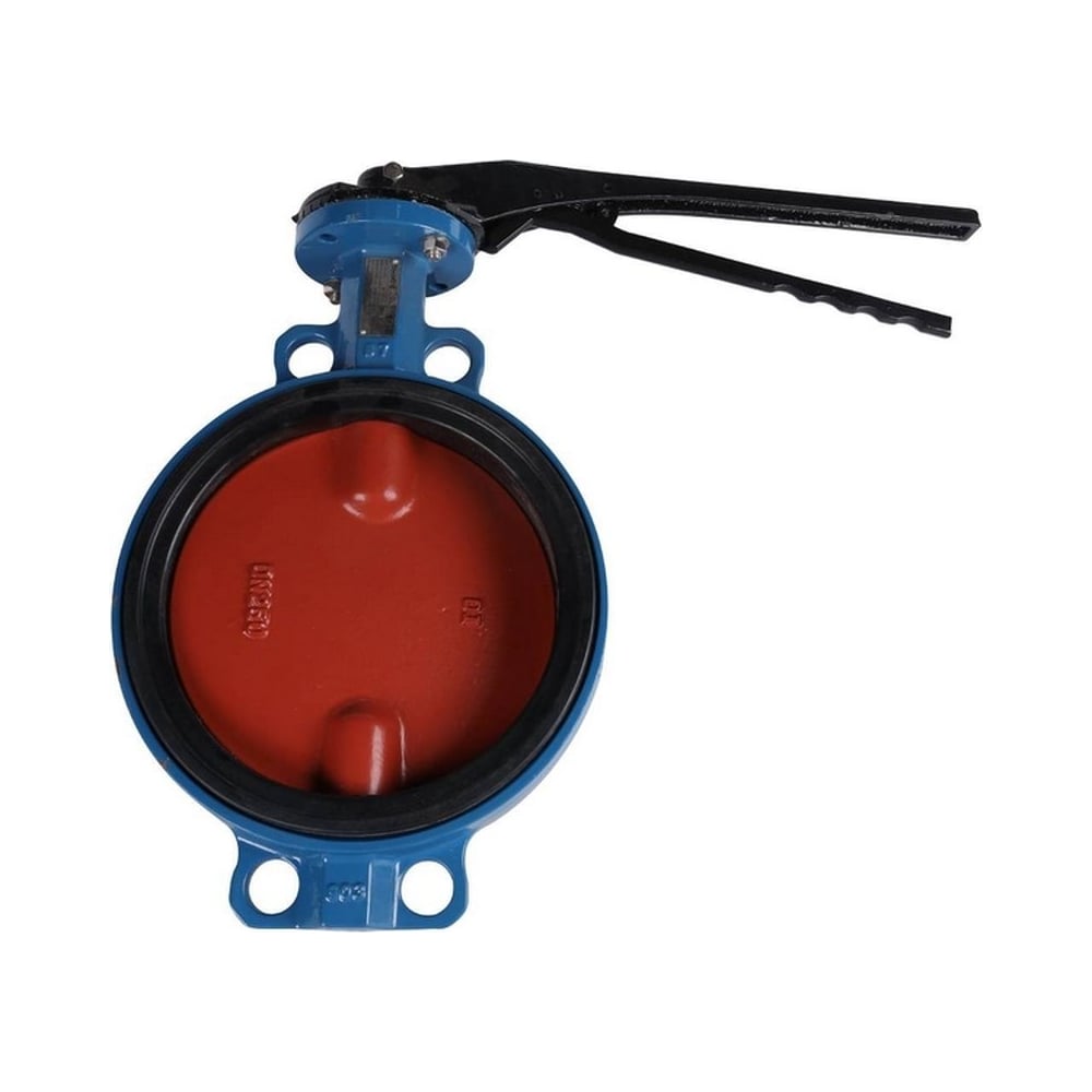 Дисковый затвор Tecofi поворотный межфланцевый tecfly с ручкой, корпус ...