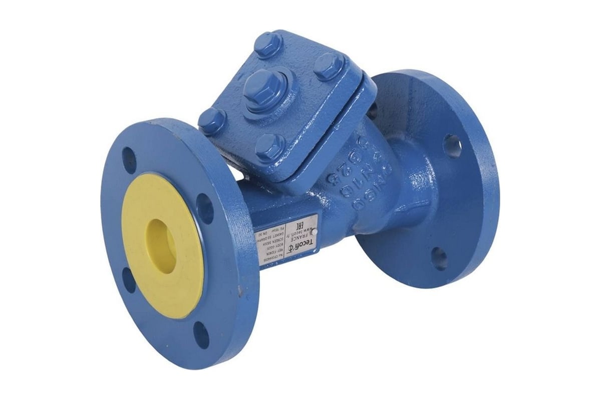 Сетчатый фильтр Tecofi чугун ду50 ру16 фл tmax=300 RG008U8AN9RNFD ...