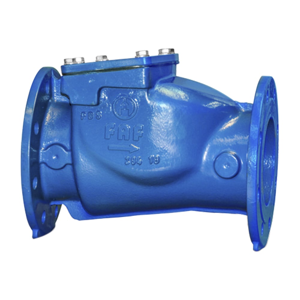 Обратный клапан FAF 2270 ду80 ру16 поворотный фланцевый D100-00509 ...