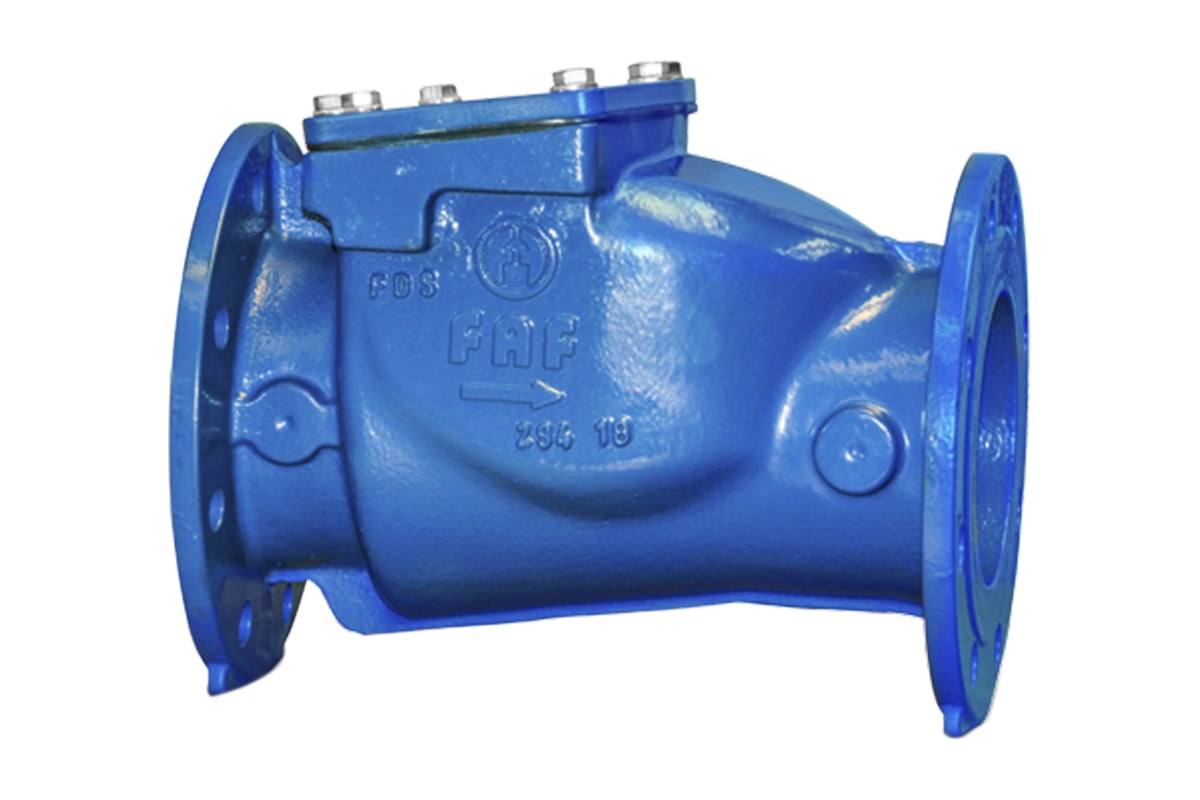 Обратный клапан FAF 2270 ду300 ру16 поворотный фланцевый D100-00506 ...