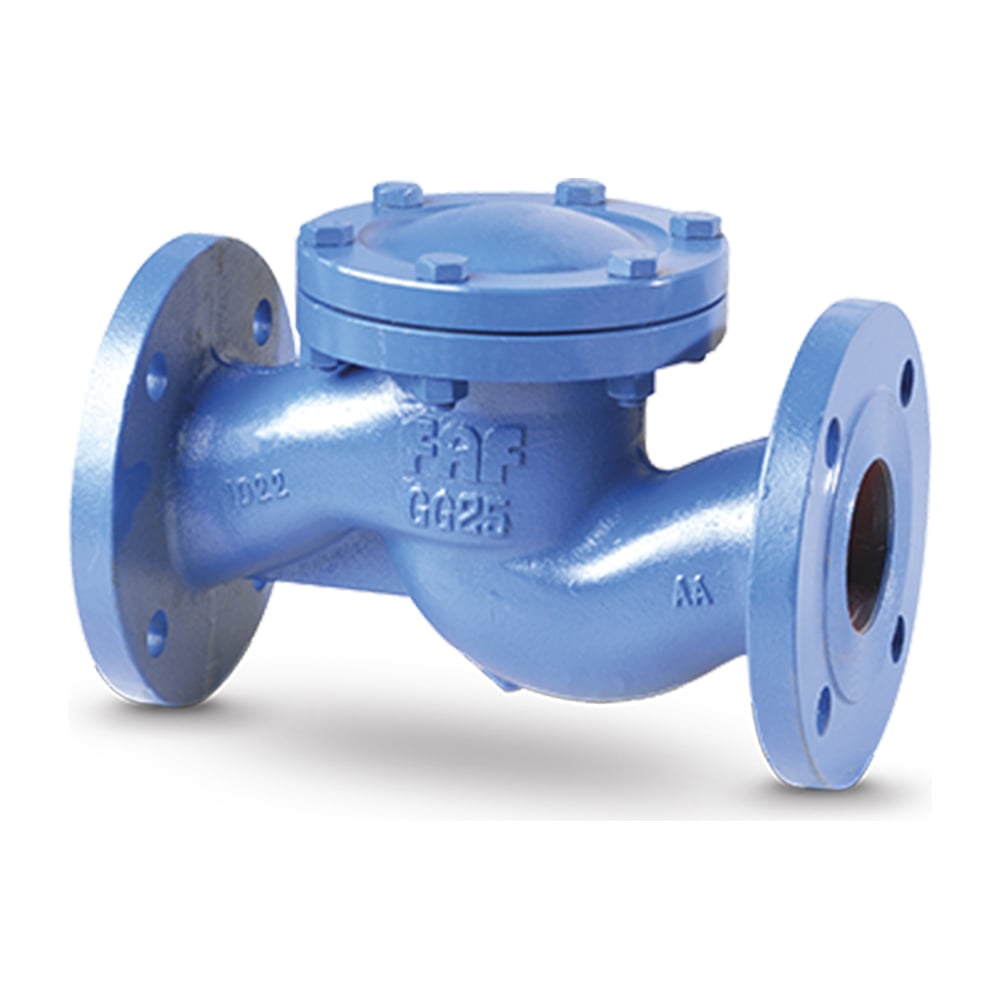 Обратный клапан FAF подъемный 2250 ду80 ру16 чугунный фланцевый D100 ...