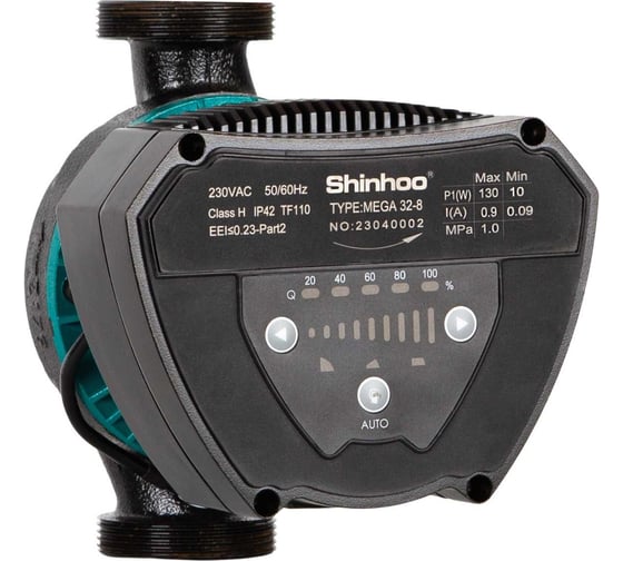 Насос циркуляционный SHINHOO MEGA 32-12 230V 71121004