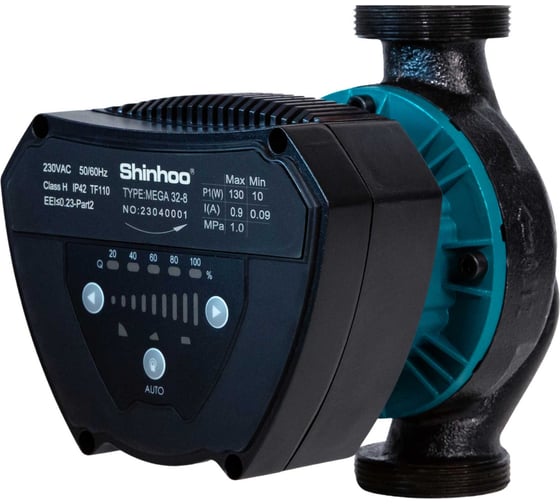 Насос циркуляционный MEGA 25-8 230V SHINHOO 71121001