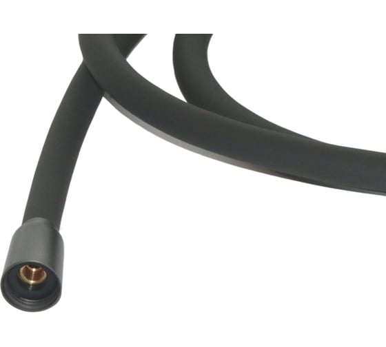 Шланг для душа IDDIS графитовый матовый, силиконовый, 2,0м, optima home OPH20GLi19