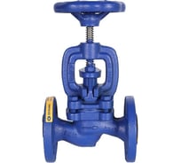 Чугунный запорный клапан Zetkama ду15 ру16 фл tmax=300 RG008UG5V424BF