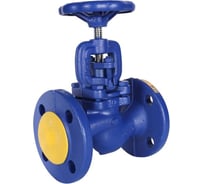 Чугунный запорный клапан Zetkama ду32 ру16 фл tmax=300 RG008UG5VDTTL6