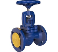 Чугунный запорный клапан Zetkama ду40 ру16 фл tmax=300 RG008UG5VGS0A6