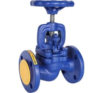 Чугунный запорный клапан Zetkama ду25 ру16 фл tmax=300 RG008UG5VBOV2O