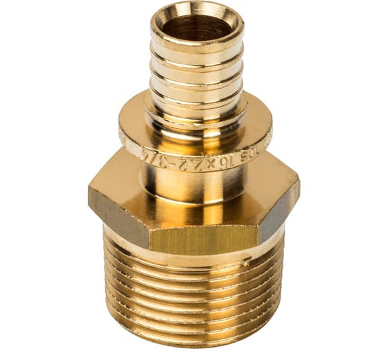 Переходник с наружной резьбой STOUT 16xR 3/4" SFA-0001-001634 RG008P0TP43N41