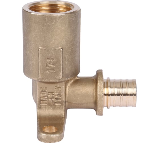 Настенный угольник с длинным нарезным патрубком STOUT 16-Rp 1/2" SFA-0032-001612