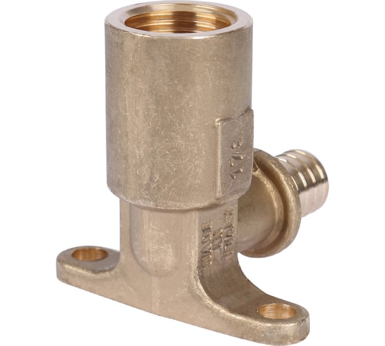 Настенный угольник с длинным нарезным патрубком STOUT 16-Rp 1/2" SFA-0032-001612