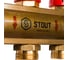 Распределительный коллектор из латуни с расходомерами 11 вых. STOUT SMB 0473 000011 7