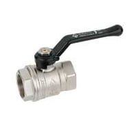 Шаровый кран Bugatti NEW JERSEY 910 В/В Ду-32 1 1/4 ручка черная 09100015