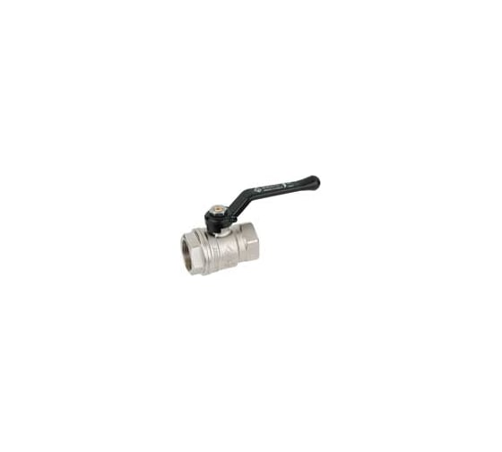 Шаровый кран Bugatti NEW JERSEY 910 В/В Ду-32 1 1/4 ручка черная 09100015 1