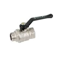 Шаровый кран Bugatti NEW JERSEY 915 Н/В Ду-32 1 1/4 ручка черная 09150006