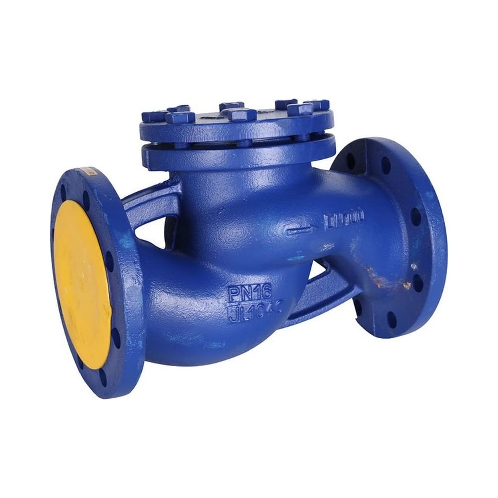 Обратный клапан Zetkama подъемный, чугун, ду100 ру16 фл tmax=300 ...