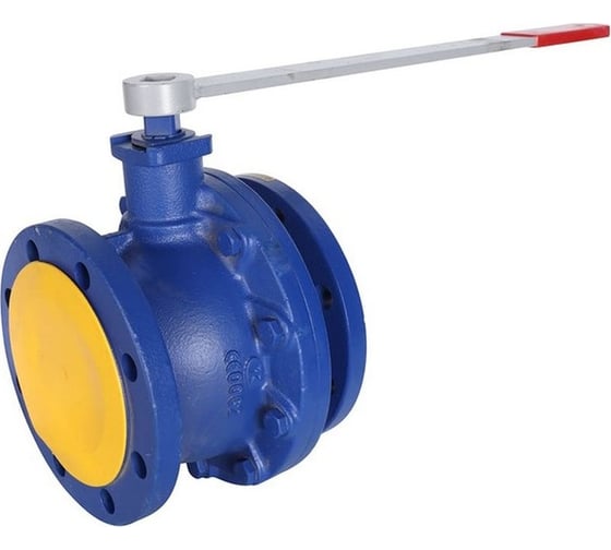 Шаровой кран Zetkama чугун, ду100 ру16 фл рукоятка тмакс=150 RG008U7SNG854R