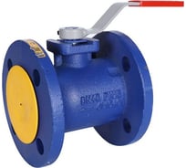 Шаровой кран Zetkama чугун, ду40 ру16 фл рукоятка тмакс=150 RG008U7SNCRNV6