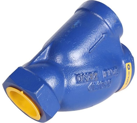 Сетчатый фильтр Zetkama чугун, ду32 ру16 м/м tmax=200 RG008UFM3ER156
