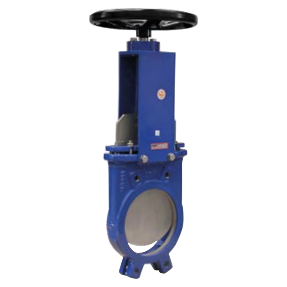 Шиберная ножевая задвижка FAF 6550 ду50 ру10 чугун, epdm, межфланцевая ...