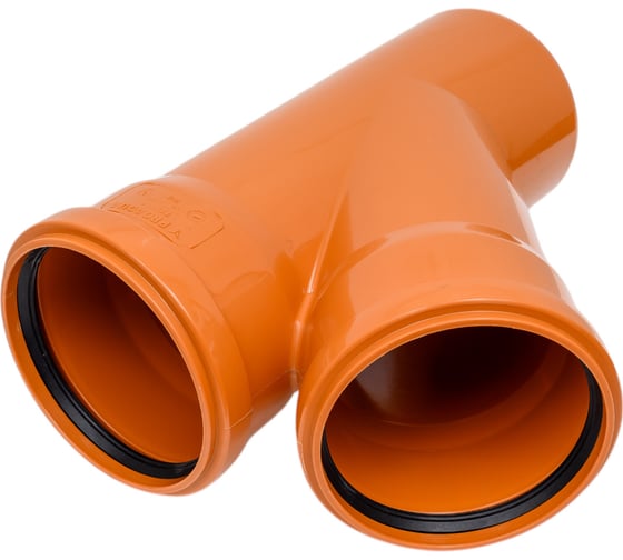 Тройник для наружной канализации PRO AQUA TERRA PP 110x110x45 PPH70111145 1