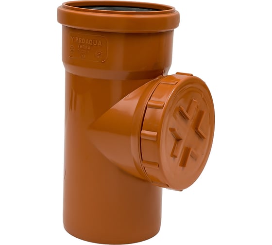 Ревизия для наружной канализации PRO AQUA TERRA PP 110 PPH50110 1