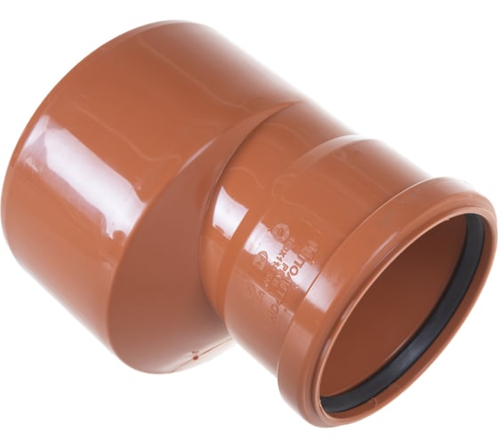 Переход эксцентрический для наружной канализации PRO AQUA TERRA PP 160/110 PPH4016011