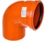 Отвод для наружной канализации PRO AQUA TERRA PP 110x87.5 PPH3011087 3