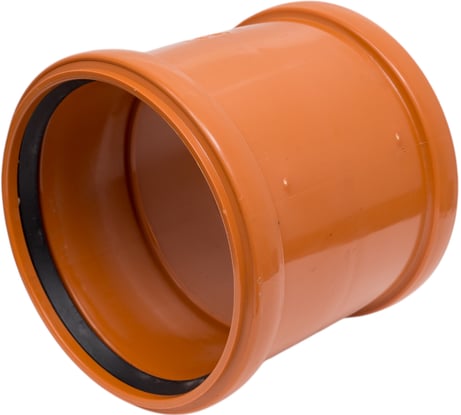 Двойная муфта для наружной канализации PRO AQUA TERRA PP 160 PPH10160