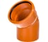 Отвод для наружной канализации PRO AQUA TERRA PP 160x45 PPH3016045 2