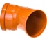 Отвод для наружной канализации PRO AQUA TERRA PP 160x45 PPH3016045 3