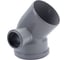 Отвод с выходом PRO AQUA COMFORT PP правый 110x50/45 10010545R 3
