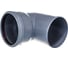 Отвод с выходом PRO AQUA COMFORT PP прямой 110x50/87.5 10010587Ub 5