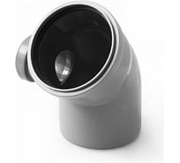Отвод с выходом PRO AQUA COMFORT PP левый 110x50/45 10010545L