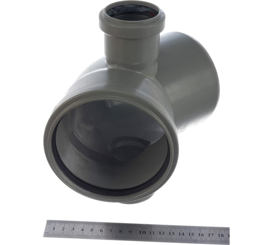 Отвод с выходом PRO AQUA COMFORT PP левый правый 110x50/45 10010545LR