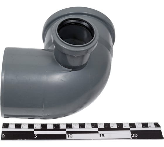 Отвод с выходом PRO AQUA COMFORT PP правый 110x50/87.5 10010587Rb