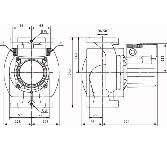 Насос Wilo TOP-S 50/7 DM PN6/10 2165530