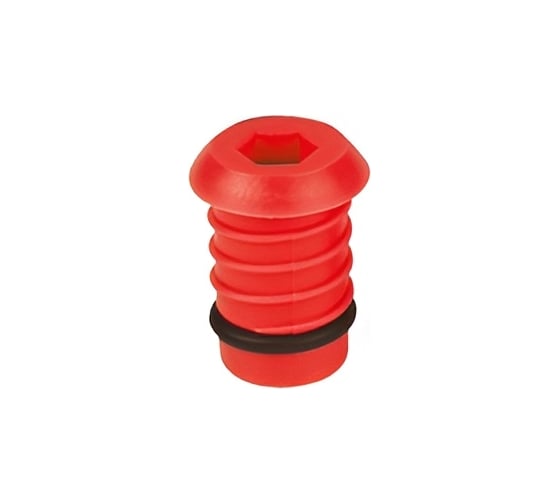 Тестовая заглушка Henco для труб Ø16 мм, красная (20 шт) TESTPLUG16-RO