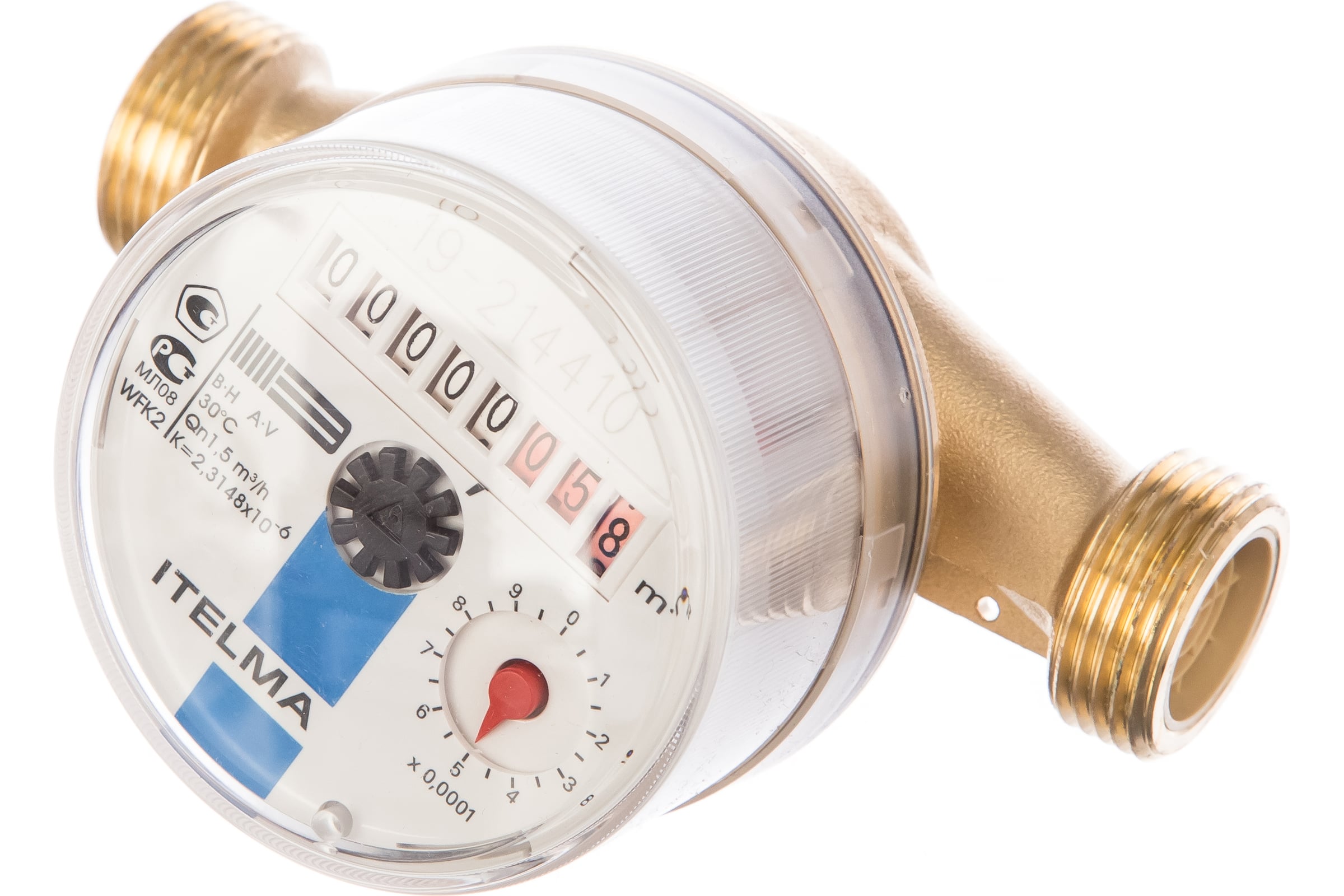 СчетчикхолоднойводыITELMAХВСДУ-15L=110Ит.Х-15WFK20.D110WFK20.D110-0-R-L-0-IP54